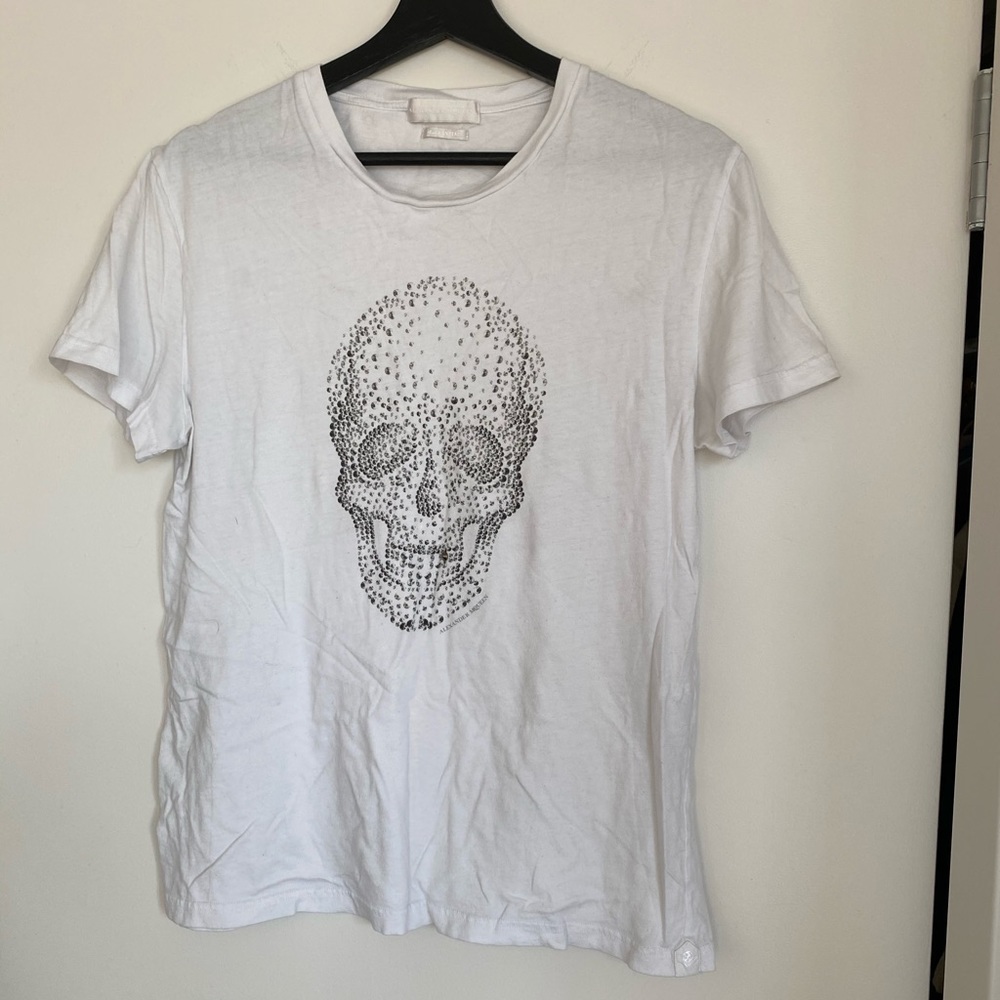 Alexander McQueen Men Skull Tees
